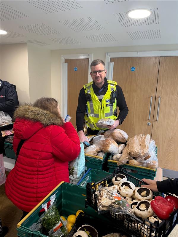 PC at coffee morning 