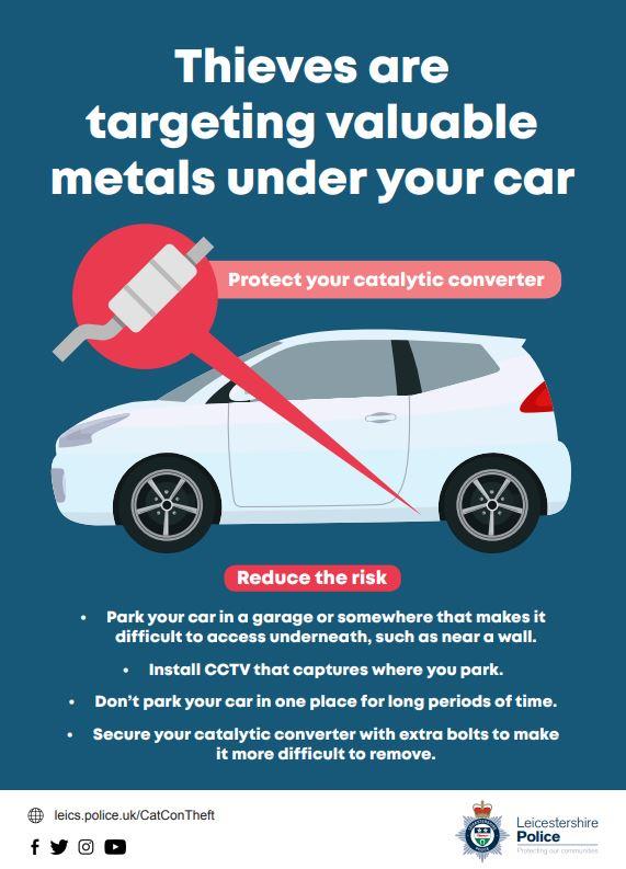 Catalytic Converter Theft Awareness Neighbourhood Alert