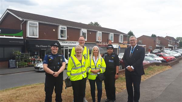 'High Sheriff of Worcestershire' visited Rubery Police Station- Friday ...