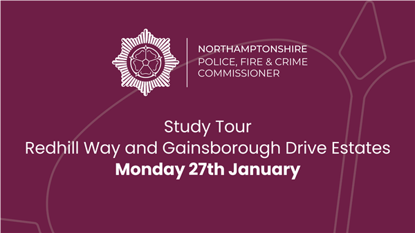 Study Tour Redhill Way and Gainsborough Drive Estates Monday 27th January