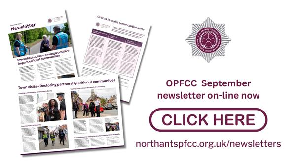 Pages from newsletter and click here to find newsletter online. northantsspfcc.org.uk/newsletters