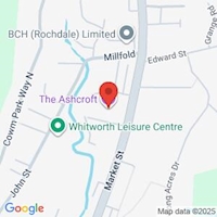 Whitworth Community Drop In location map