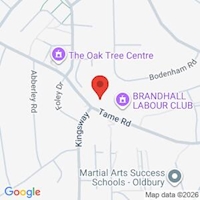 police surgery, brandhall library tame road location map