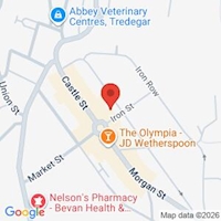 Police Surgery at Tredegar Library location map