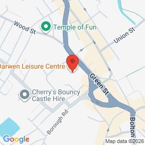 Meet the local policing team at Darwen Leisure Centre location map