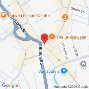 Meet the local policing team at Darwen Community Helpers location map