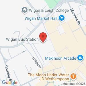 Police Surgery - Wigan Town Centre location map