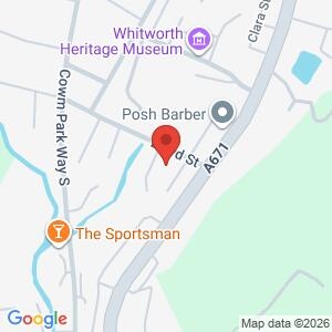 Whitworth Community Drop In location map