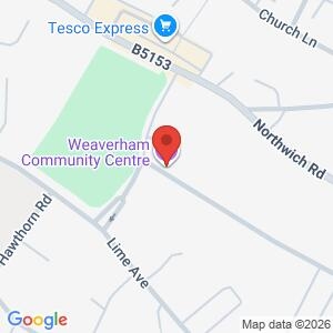 Weaverham Community Centre Police Surgery location map
