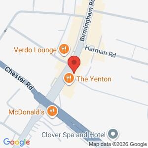 Police surgery at Sweetfields cafe, Wylde Green location map