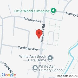 Meet your local PCSO - THWAITES ROAD, SPAR CAR PARK location map