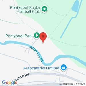 Police Surgery at Pontypool Leisure Centre location map