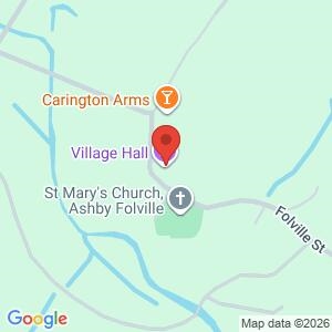 Ashby Folville Coffee and Cakes morning  location map