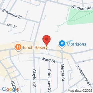 Coffee with a Cop - Great Harwood Library location map