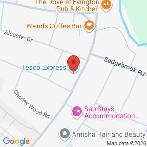 Meet your Local Officer at Tesco, Downing Drive location map