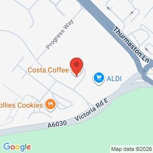 Costa Coffee Local Officer Drop-in location map