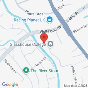 Police Surgery Ruskin Glass Centre Cafe location map