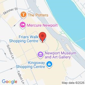 Friars walk surgery location map