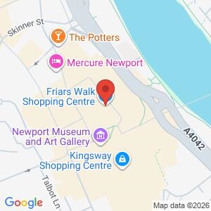 Friars walk surgery location map