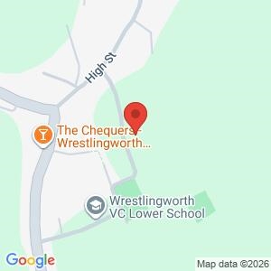 Wrestlingworth Engagement location map