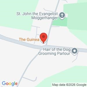 Moggerhanger Engagement location map