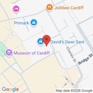 South Wales Listens/ RWF Stand location map