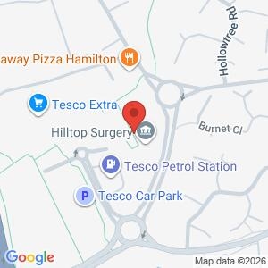 Hamilton Library Beat surgery location map