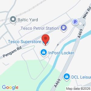 Pop Up Halloween Event - TESCO Ystrad Mynach  location map