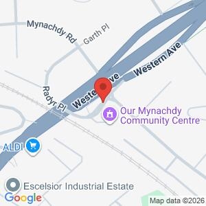 Mynachdy Community pact SURGERY with local councillors location map
