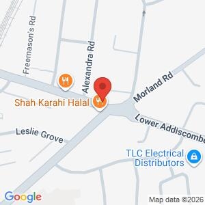Addiscombe West public meeting location map