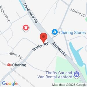 Kent County Council Mature Drivers & Passenger Course location map