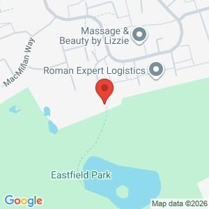 walking surgery Eastfield park location map
