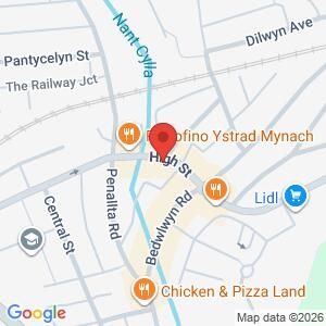 Spooks, Stories & Sirens - Ystard Mynach Library location map