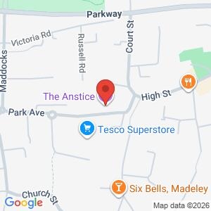 Engagement van: Madeley location map