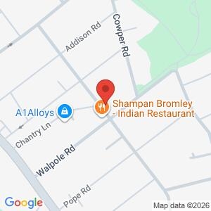 Cuppa with a Copper location map