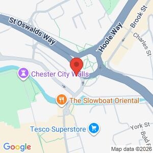 Police Surgery at Chester Bus Interchange location map