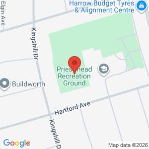 VAWG - Walk, Talk and Do session location map
