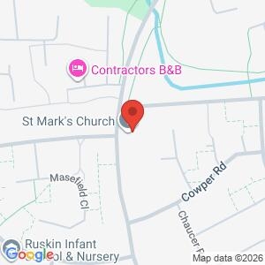 Beat Bus Surgery - St Marks Church, Brickhill Road location map
