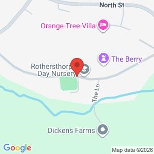 Beat bus covering Rothersthorpe  location map