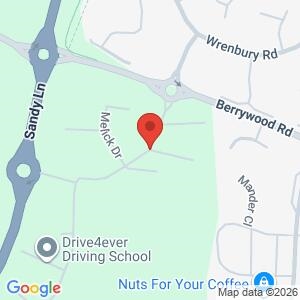 Beat bus covering Harpole location map