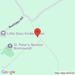 Newton Bromswold Community Event. location map