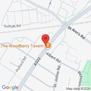 Cuppa with a Copper location map