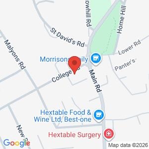 Police surgery - Hextable Next Door Cafe, Hextable location map