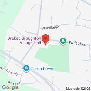 Community Drop- In Drakes Broughton location map