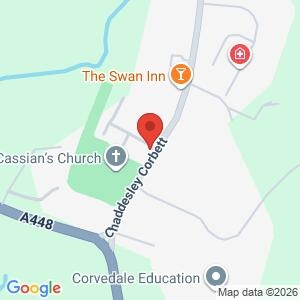Police Surgery Chaddesley location map