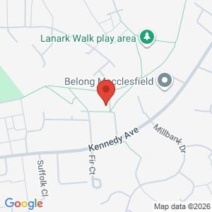 Police surgery - outside Co-Op, Westmorland Close location map