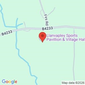 Llanvapley Coffee Morning location map