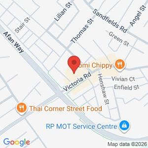 Vehicle Crime in the community location map
