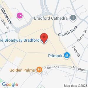 Bradford City Centre Contact Point - Saturdays location map