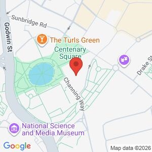 Bradford City Contact Point -FRIDAYS location map